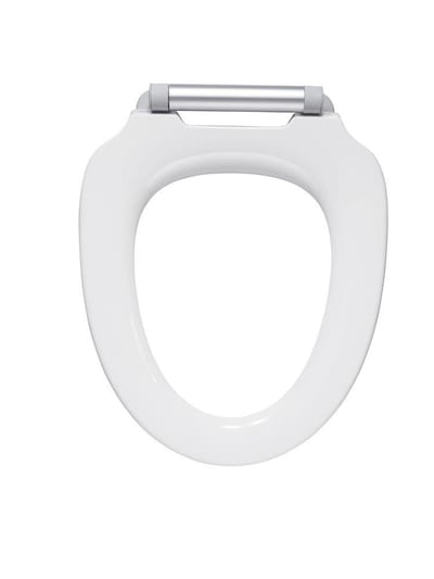 Pressalit Solid Pro Norden Toilet seat - No, white, Soft close, Bottom