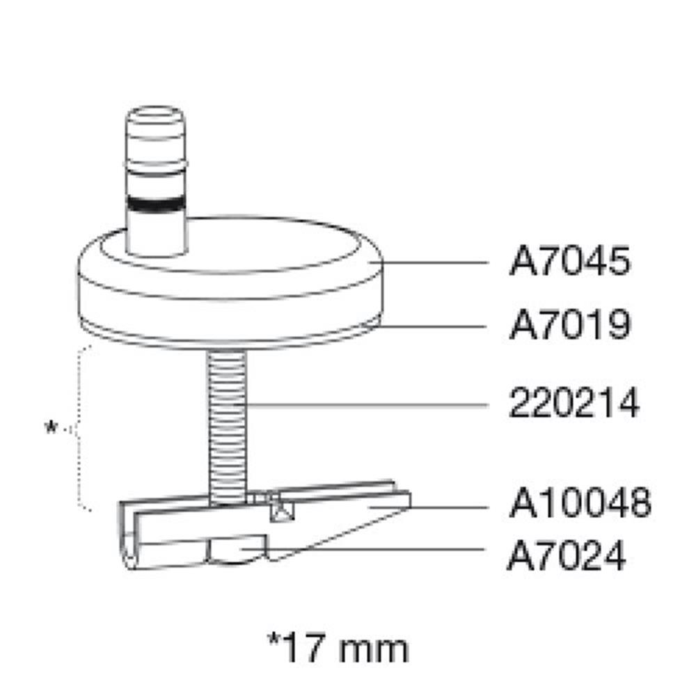 Pressalit Style Bracket
