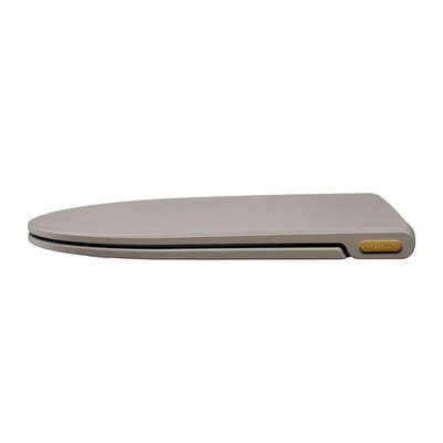 Pressalit Style Toilet Seat mat taupe - Yes, Brown, Soft close, Lift off