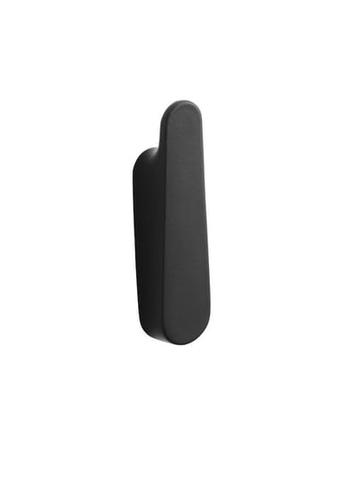 Pressalit STYLE Towel Hook - Zamak, Single Hook, 2-pack, Matte Black