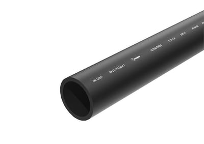 Pressure Pipe black EN12201 PE100 - 125mm, 10bar, 12M