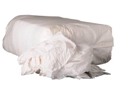 PRIMAX Cloths white - 25kg, cotton/polyester