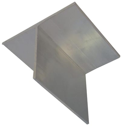 Profile aluminium T EN AW-6060 T6 - 80mm, 80mm, 8mm, 6M, 3.52KG/m
