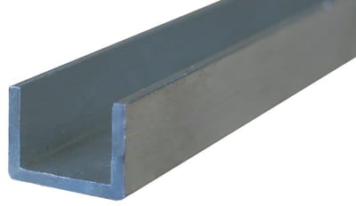 Profile aluminium U EN AW-6060 T6 - 25mm, 25mm, 2mm, 6M, 0.4KG/m