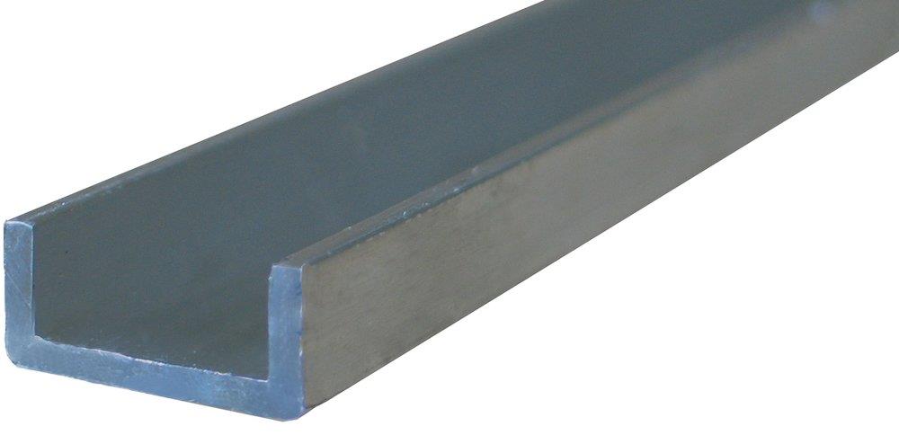 Profile aluminium U EN AW-6060 T6 - 50mm, 40mm, 4mm, 6M, 1.41KG/m