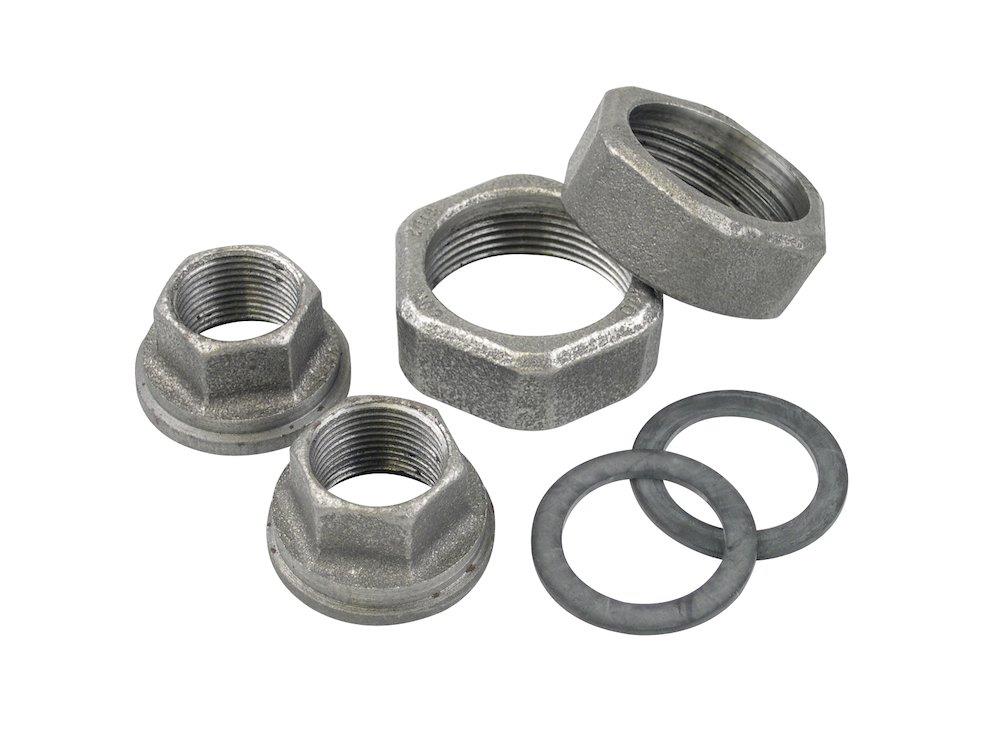Union Set 1 1/2" × 1" for Circulator Pump Type 25, Cast Iron (PU3375106)