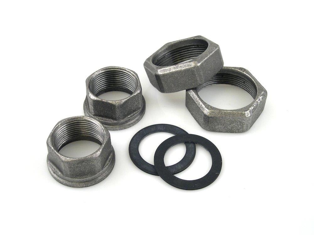 Union Set 2" × 1 1/4" for Circulator Pump Type 32, Cast Iron (PU3375107)