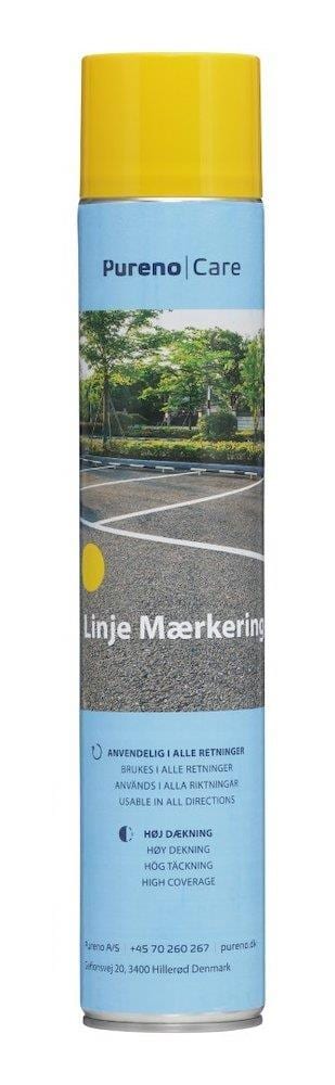 Pureno Care Line Marking yellow spray - 750ml