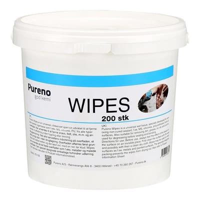 Pureno Industry Wipes Cleaning Napkin 200 pcs. - Bucket