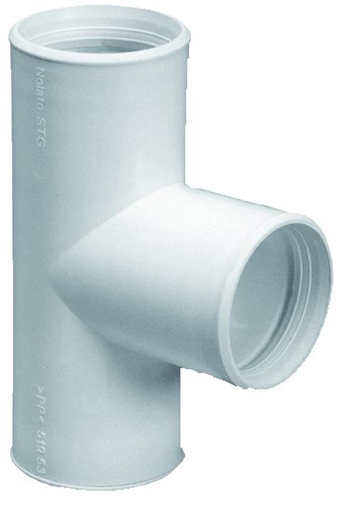 Purus Nolato Branch pipe - 32mm, Tee, white, 90°