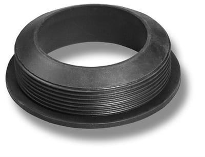 Purus Rubber Nipple black EPDM - 45/32mm