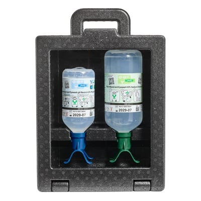 QuickSafe 4923 Eye wash station - 0,5 l & 1 l