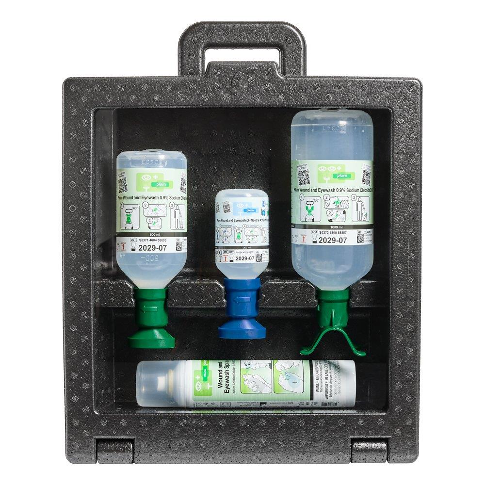 QuickSafe 4931 Eye wash station - 0,2 l & 0,5 l & 1 l & 0,25 l