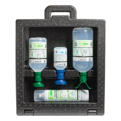 QuickSafe 4931 Eye wash station - 0,2 l & 0,5 l & 1 l & 0,25 l