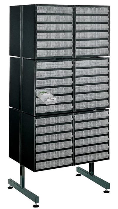 Raaco DRD 250 Stand incl. 12 drawer racks