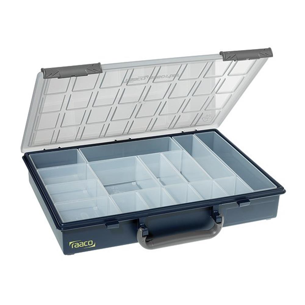 Raaco PSC 4-15 Assortment Box with 15 Inserts 338 x 261 x 57 mm