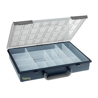 Raaco PSC 4-15 Assortment Box with 15 Inserts 338 x 261 x 57 mm