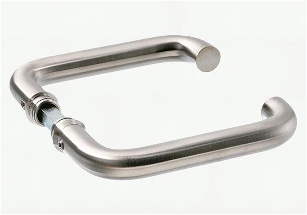 Randi-Line U-form Door Handle without rosettes - stainless steel