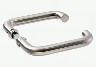 Randi-Line U-form Door Handle without rosettes - stainless steel