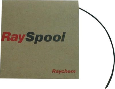 Raychem LSTT-R-2,4-0 Heat Shrink Tubing without adhesive - 2.4mm, 1.2mm, black, 10M, PEX ( Polyolefin ) Halogen-Free