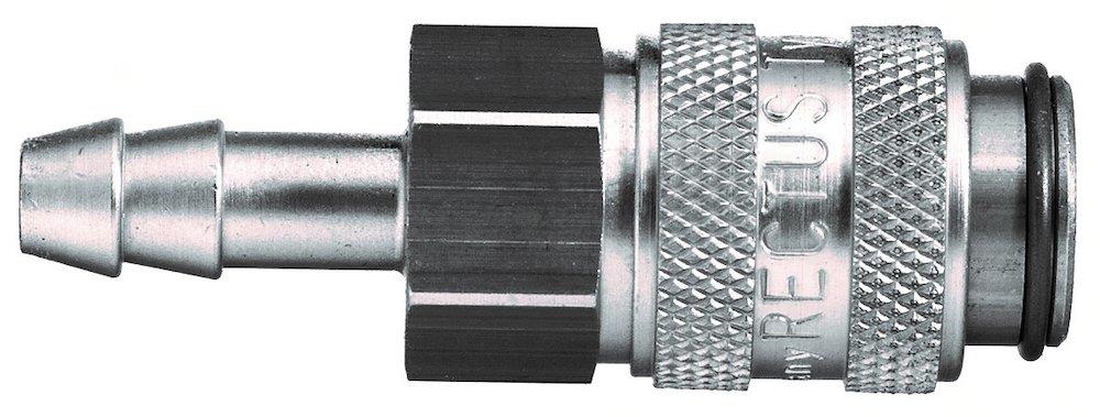 Rectus 21 Quick Coupling brass nickel-plated studs - 10mm