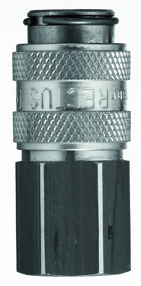 Rectus 21 Quick Coupling nipple brass nickel-plated - 1/4", 5