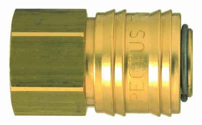 Rectus 26 Quick Coupling coupling brass - 1/4", 7.2