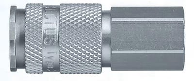 Rectus 33 Quick Coupling socket nickel-plated steel - 1/4", 8