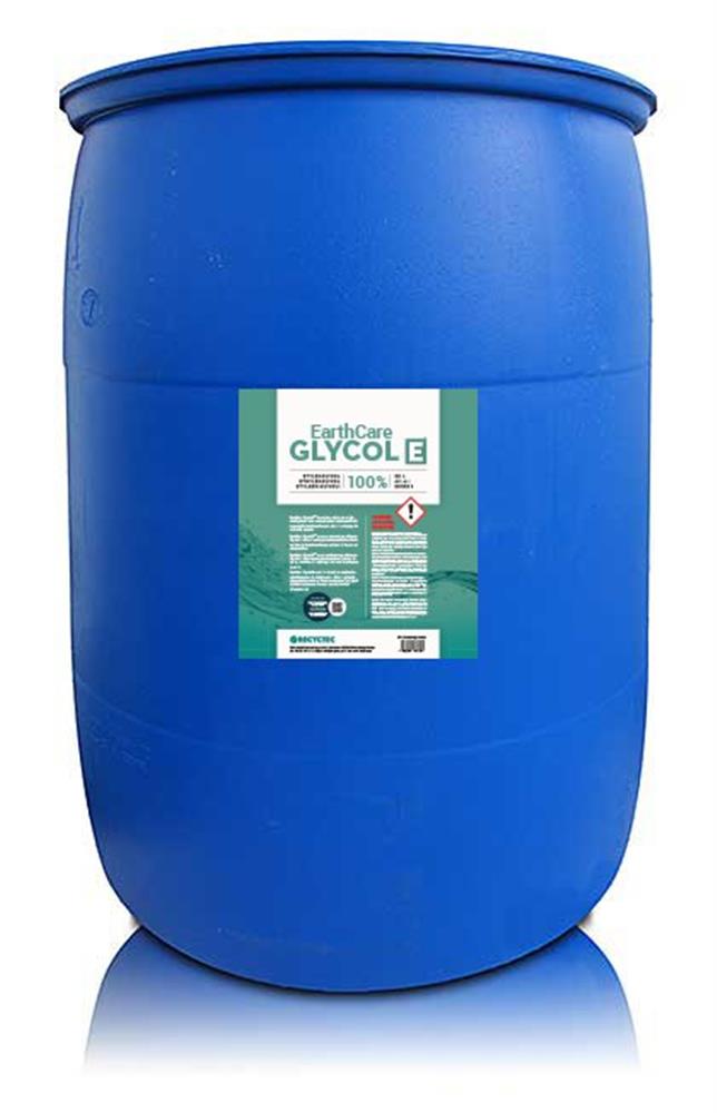Recyctec Earthcare ethylene glycol (EG) concentrated - 208L, 100%, Yes