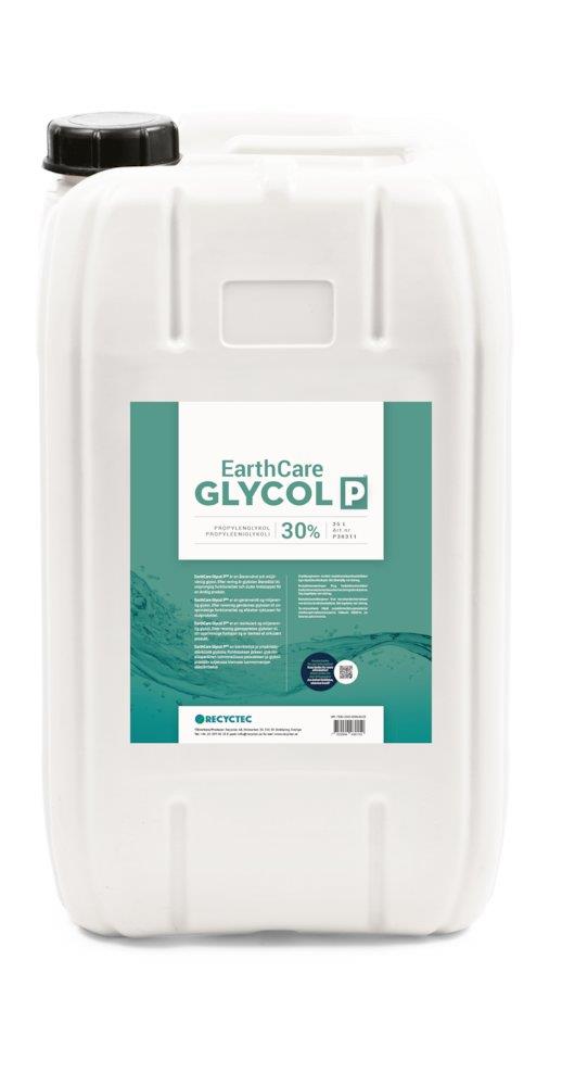 Recyctec Earthcare propylene glycol (PG) diluted - 25L, 30%, -14°C, Yes