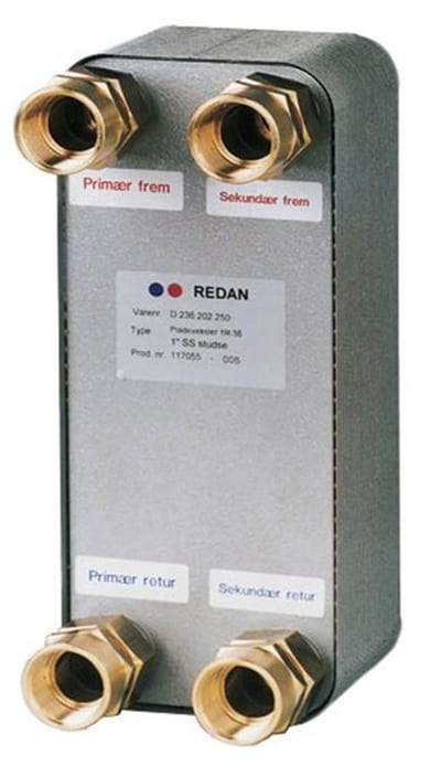 Redan 1R-26 Plate heat exchanger brazed