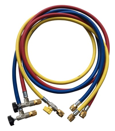 Refco CCL - 1500mm, 1/4", 60bar, red/yellow/blue, CCL-60-A-38010