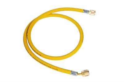 Refco CL Service hose - 1500mm, 1/4", 60bar, yellow, CL-60-Y-5/16"SAEX1/4"SAE