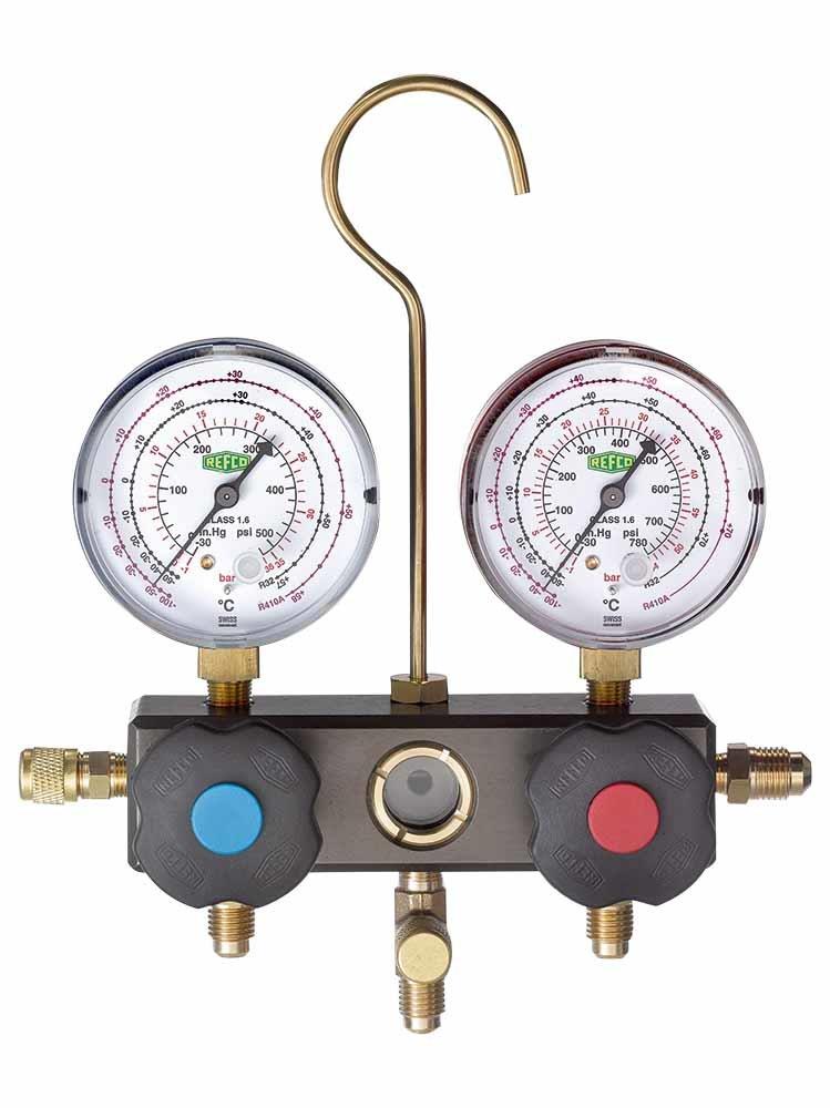 Refco Manifold set analog 2-Way analog 2-Way - R32, R410A, BM2-3-DS-R32