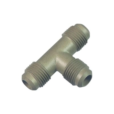 Refco T-Piece - 1/2" flare external.", 1/2" flare external, 1/2" flare external."
