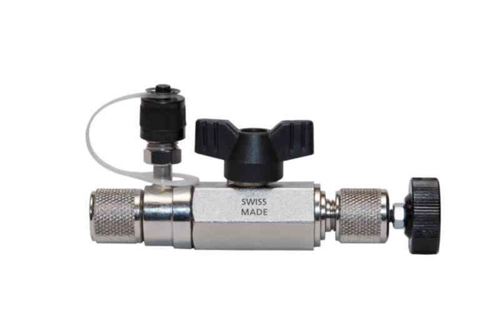 Refco Valve tool - 60bar, 1/4" SAE internal., 1/4" external., 32525