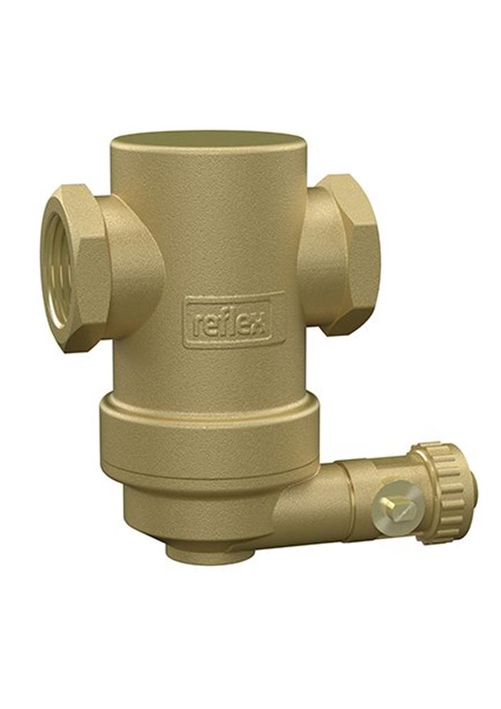 Reflex Exdirt D Dirt Collector - brass, 7.5M³/h, 2", 110°C, 0°C