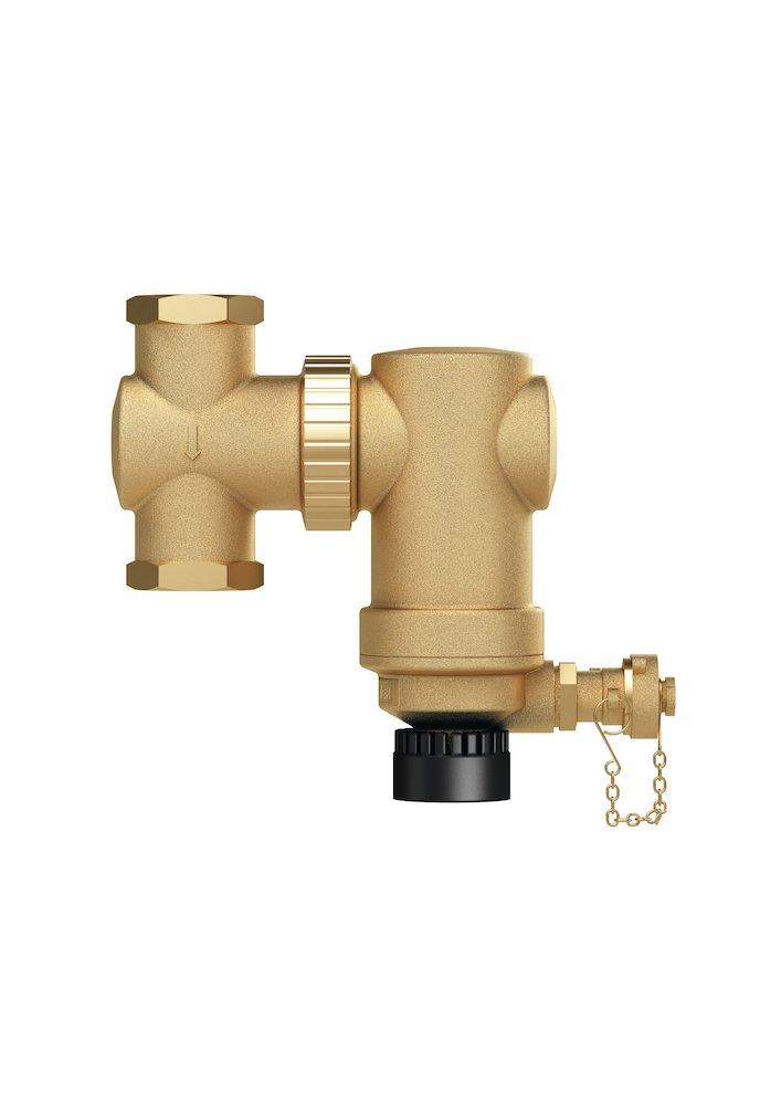 Reflex Exdirt DT Twist Dirt Collector with clip-on magnet brass - 2M³/h, 28mm, 10bar, 110°C