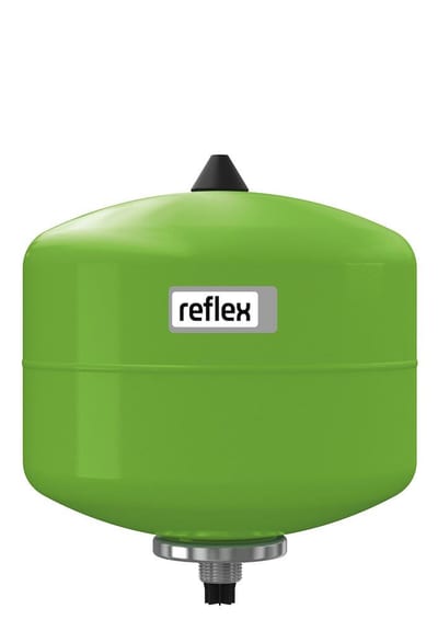 Reflex Refix Pressure expansion vessel DD 8 25 bar - 8L, 3/4", Butyl, Full membrane, No