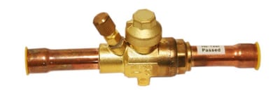Refrigera Ball Valve CO2 with service port - 1 3/8", 52bar, -40-100°C