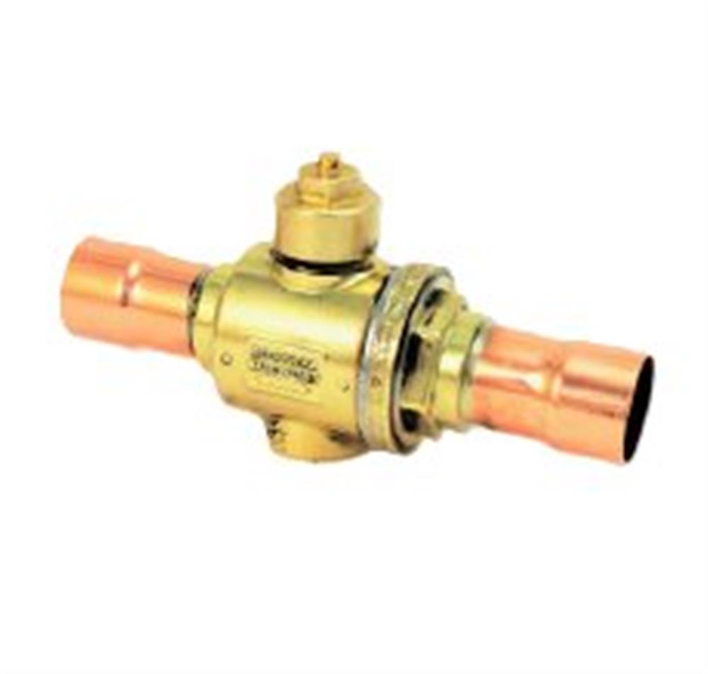 Refrigera K65 Ball Valve - 1 3/8" solder, 72.9M³/h, 140bar, -40-150°C, R744