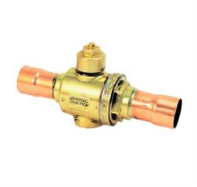 Refrigera K65 Ball Valve - 1 3/8" solder, 72.9M³/h, 140bar, -40-150°C, R744