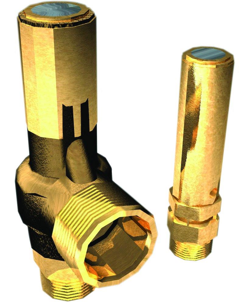 Refrigera Nuova Safety valve - 120bar, 1/2" NPT, 1 1/4" G