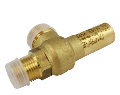 Refrigera Nuova Safety valve - 27.5bar, 1/2" NPT, 3/4" G