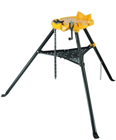 Rems Aguila 3B Pipe Bench tristand with chain pipe holder - 1/8 - 6"