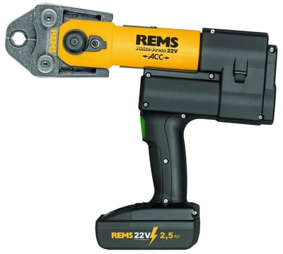 Rems Akku-Press 22V ACC Cordless press machine pistol model - 2.5AH, 22V, 1PCS