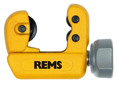 Rems RAS Cu-Inox S Pipe Cutter with needle bearing cutting wheel - 3-28 mm, stainless, copper