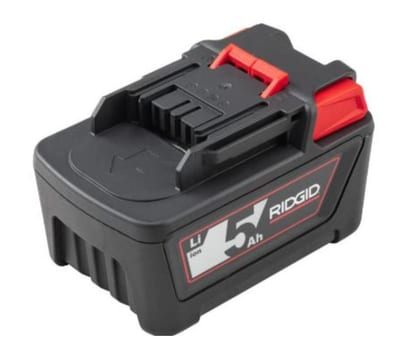 Ridgid Battery - 18V, 5,0AH, 1PCS