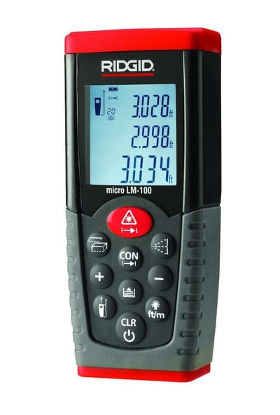 Ridgid LM100 Distance meter - 100M, 1.5mm