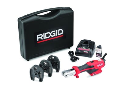 Ridgid RP 115 Cordless press machine w/jaws U16-20-25 - 2.5AH, 12V, 1PCS